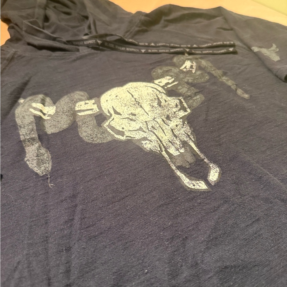 Under Armour Project Rock Skull Hooded T-shirt Workout
